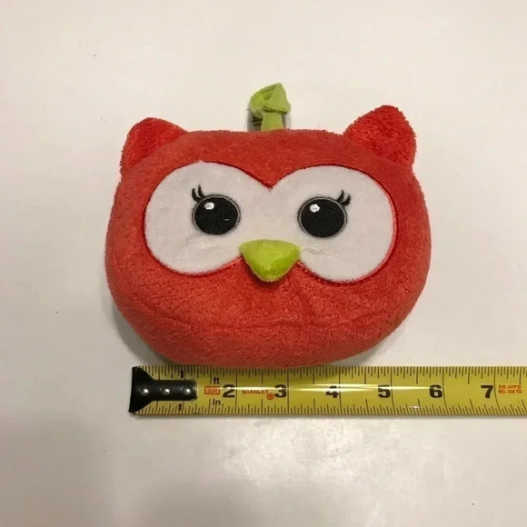 Baby Starters Soft Crinkle Cloth Book Pink Owl - Picture 9 of 11